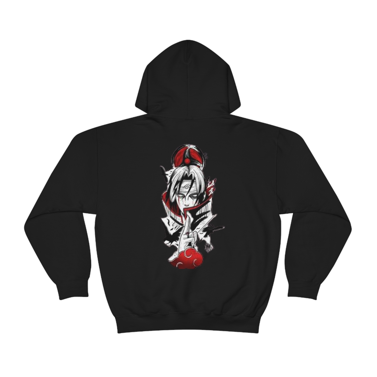 I will design an Uchiha themes unisex heavy blend hooded sweatshirt