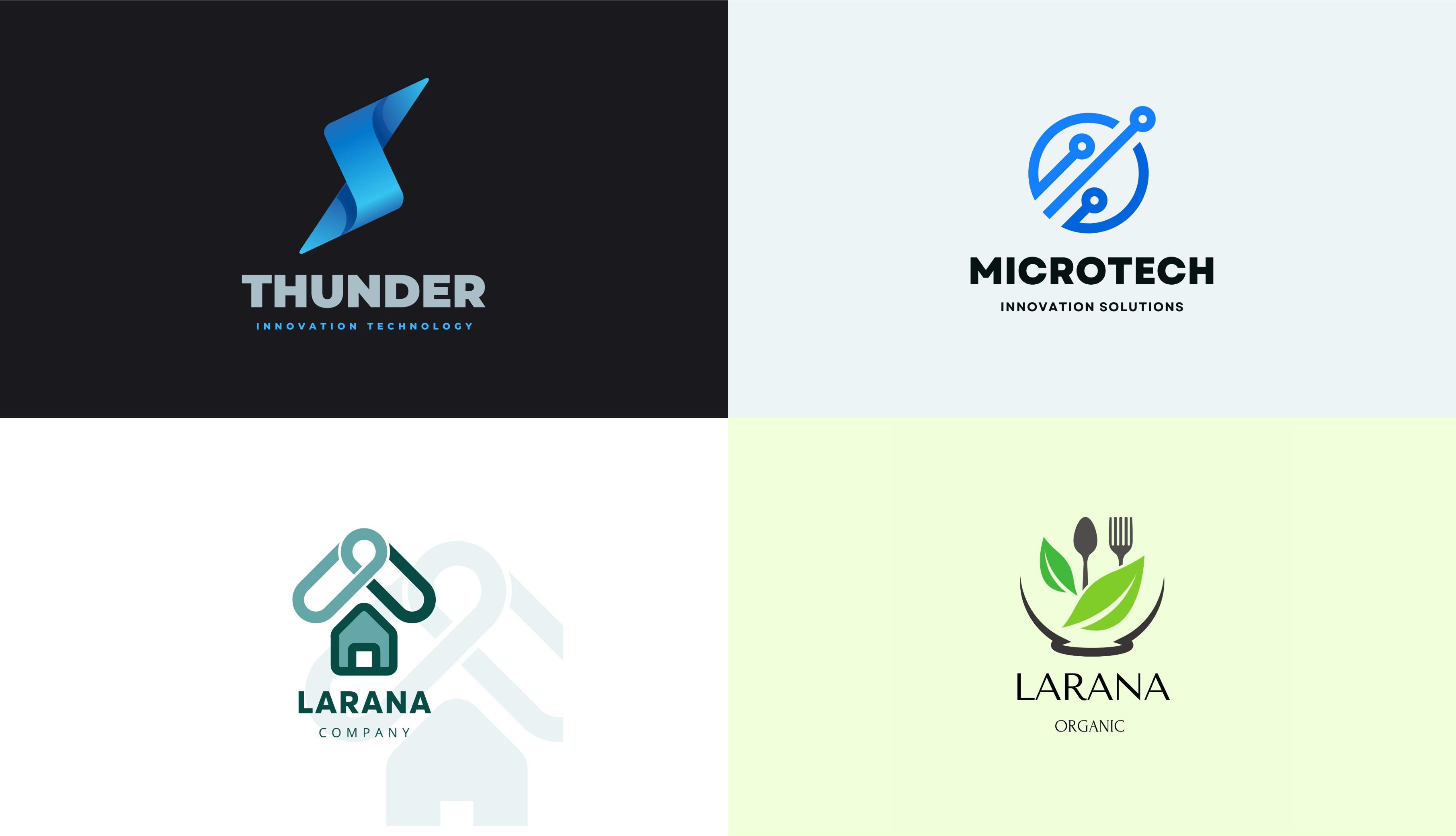 I will design unique modern minimalist logo for your business