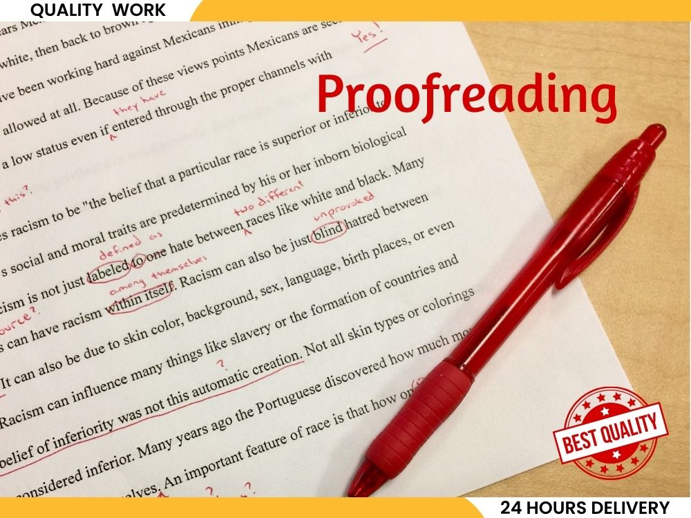 I will edit and proofread your content 
