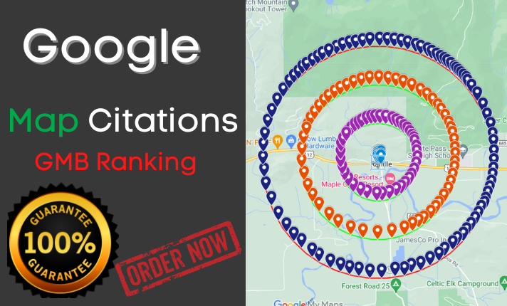 I will do 6,000 google maps citations for local SEO and gmb ranking 