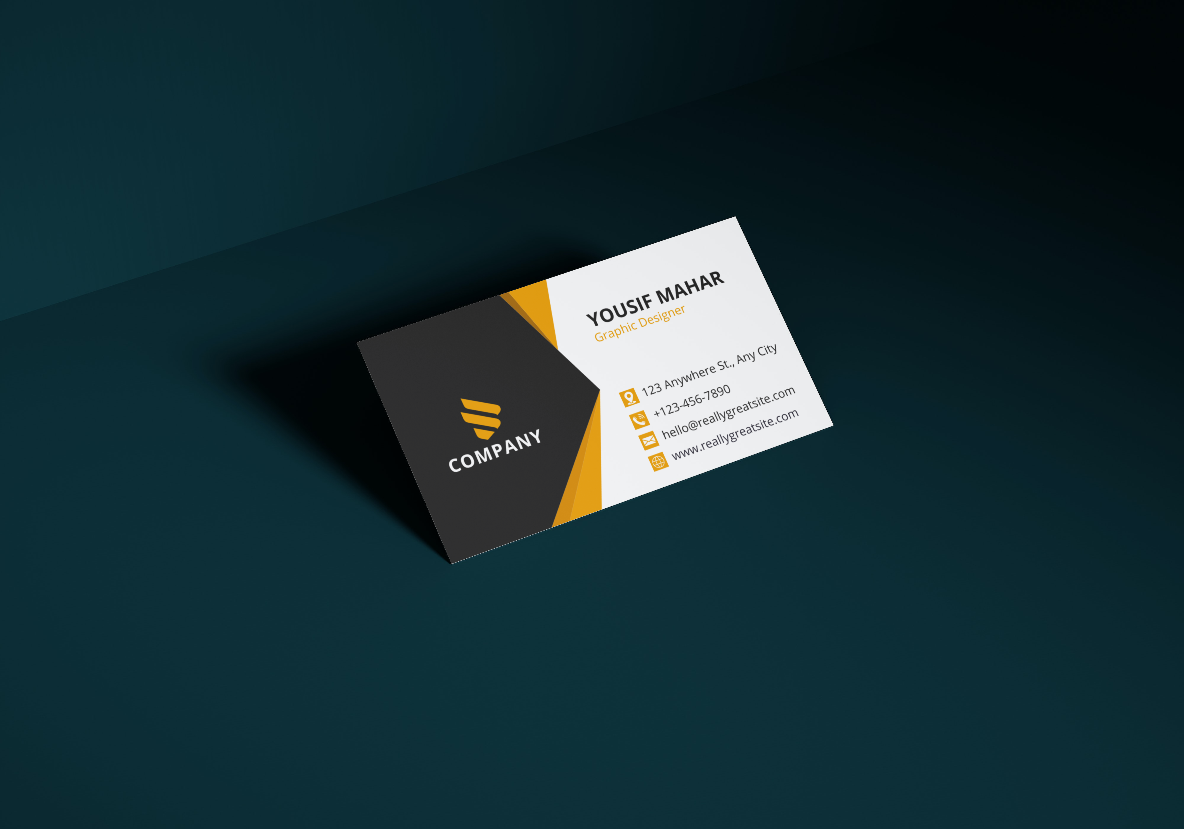 I will design modern professional business card design