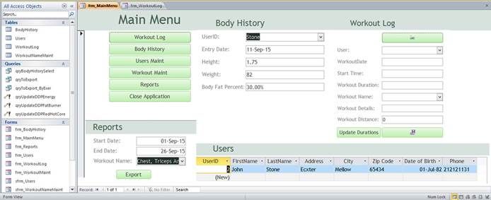 I will create microsoft access database projects in 24 hour