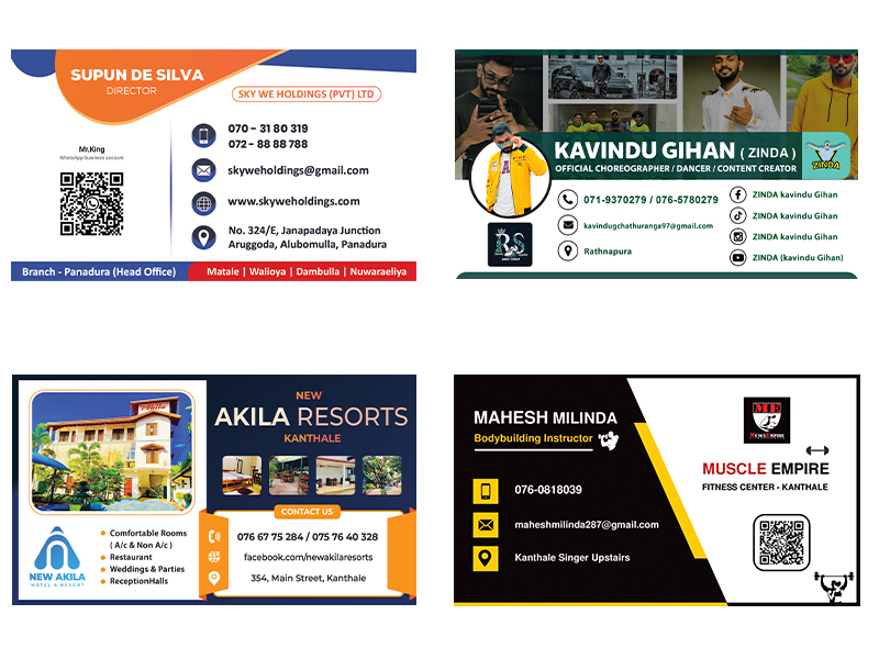 I will design unique bussiness card