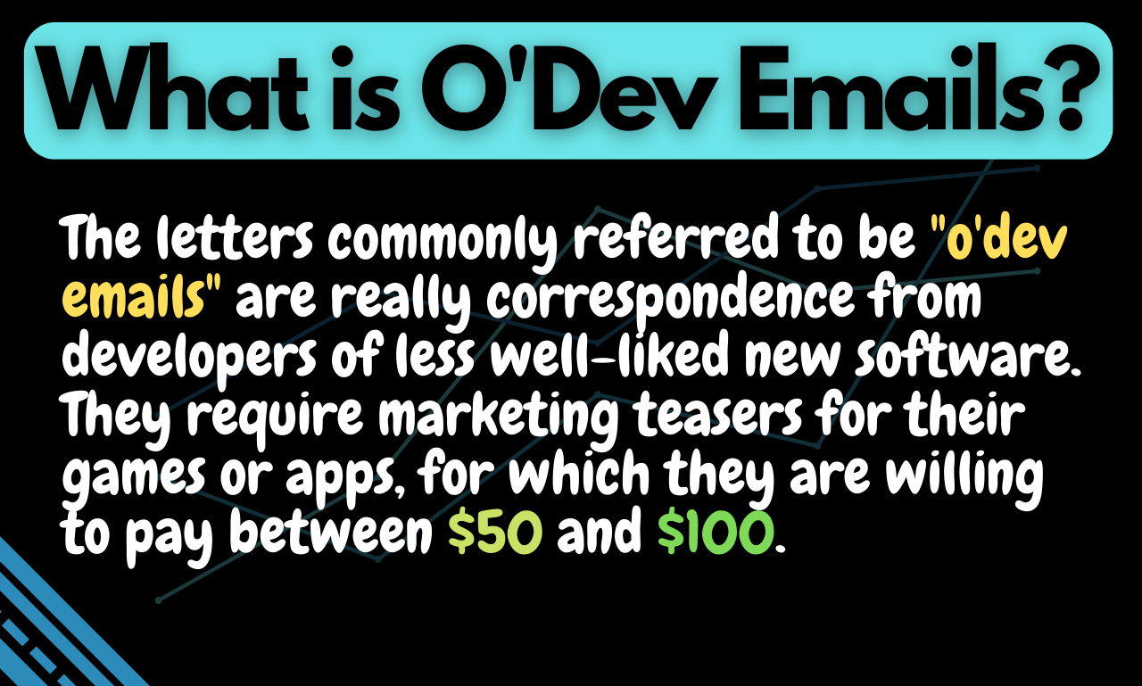 Get 150+ O'Dev Emails And You Can Earn $5000+