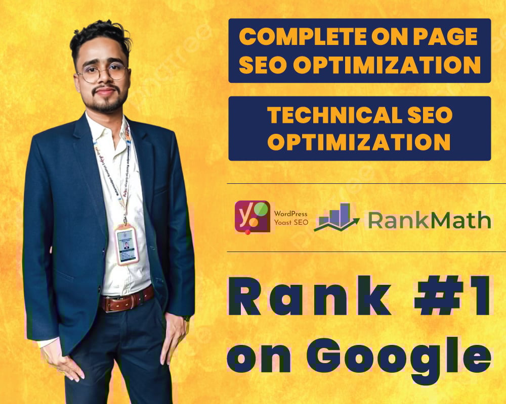 I will do complete onpage and technical SEO optimization for your website.