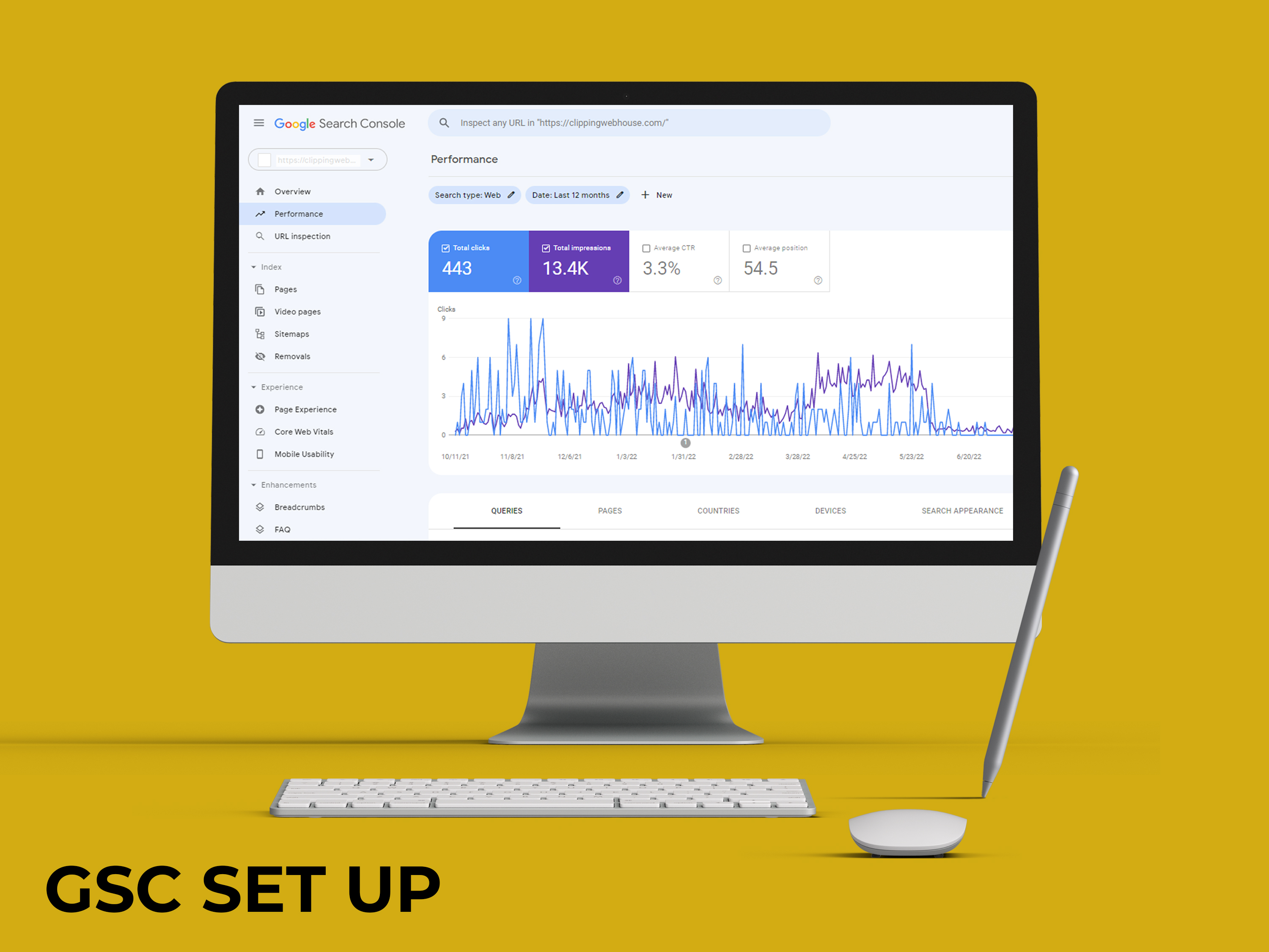 I will Set up Google Search Console and error fixing