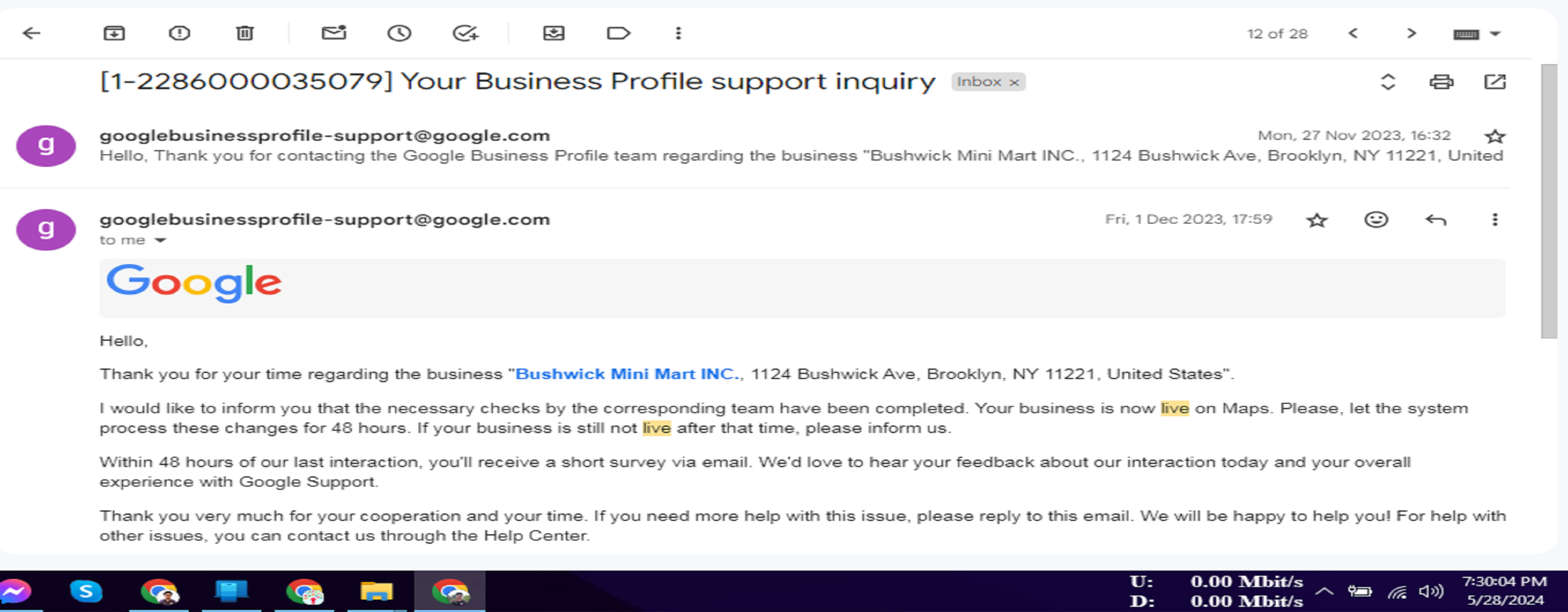 Reinstate Suspended Google My Business Profile 