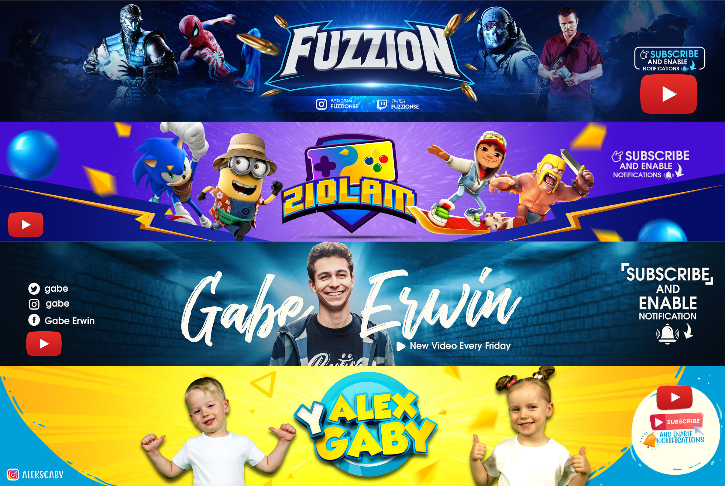 I will design an eye catching banner 