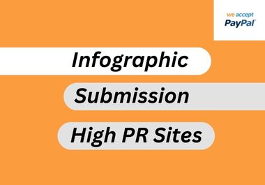 I will infographic and image submission to 30 high da sites