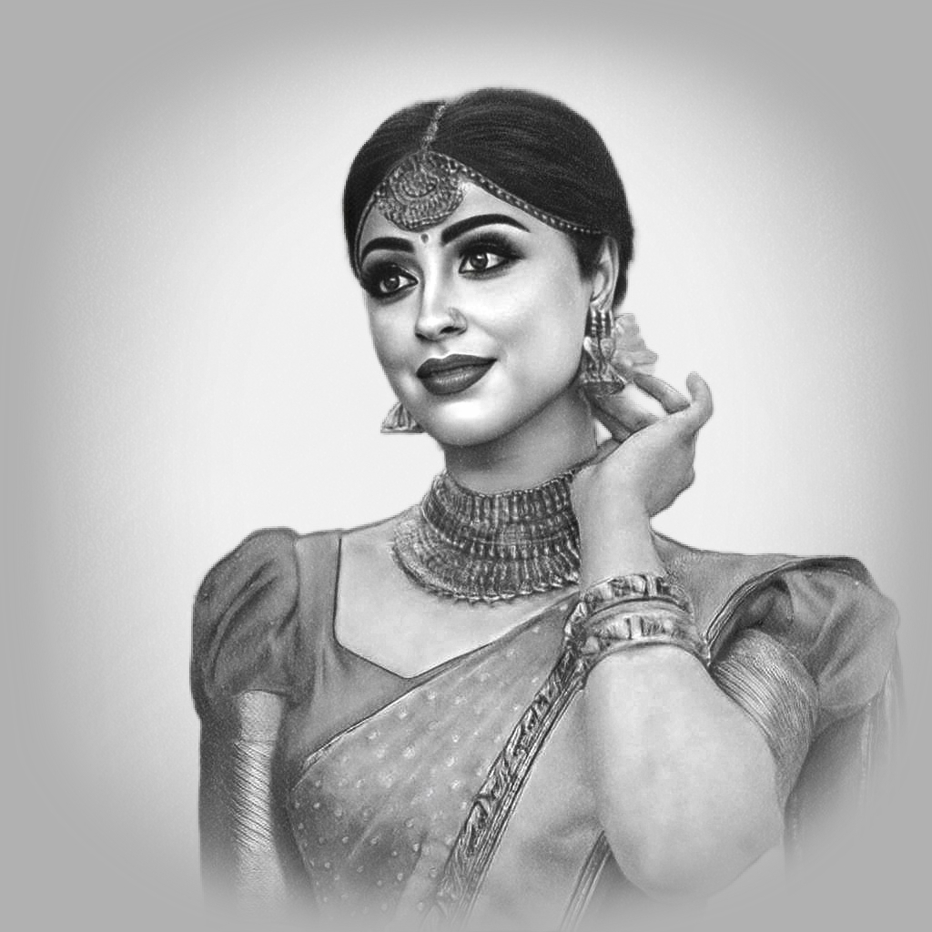 Turn your photo into digital pencil sketch within 1 hour