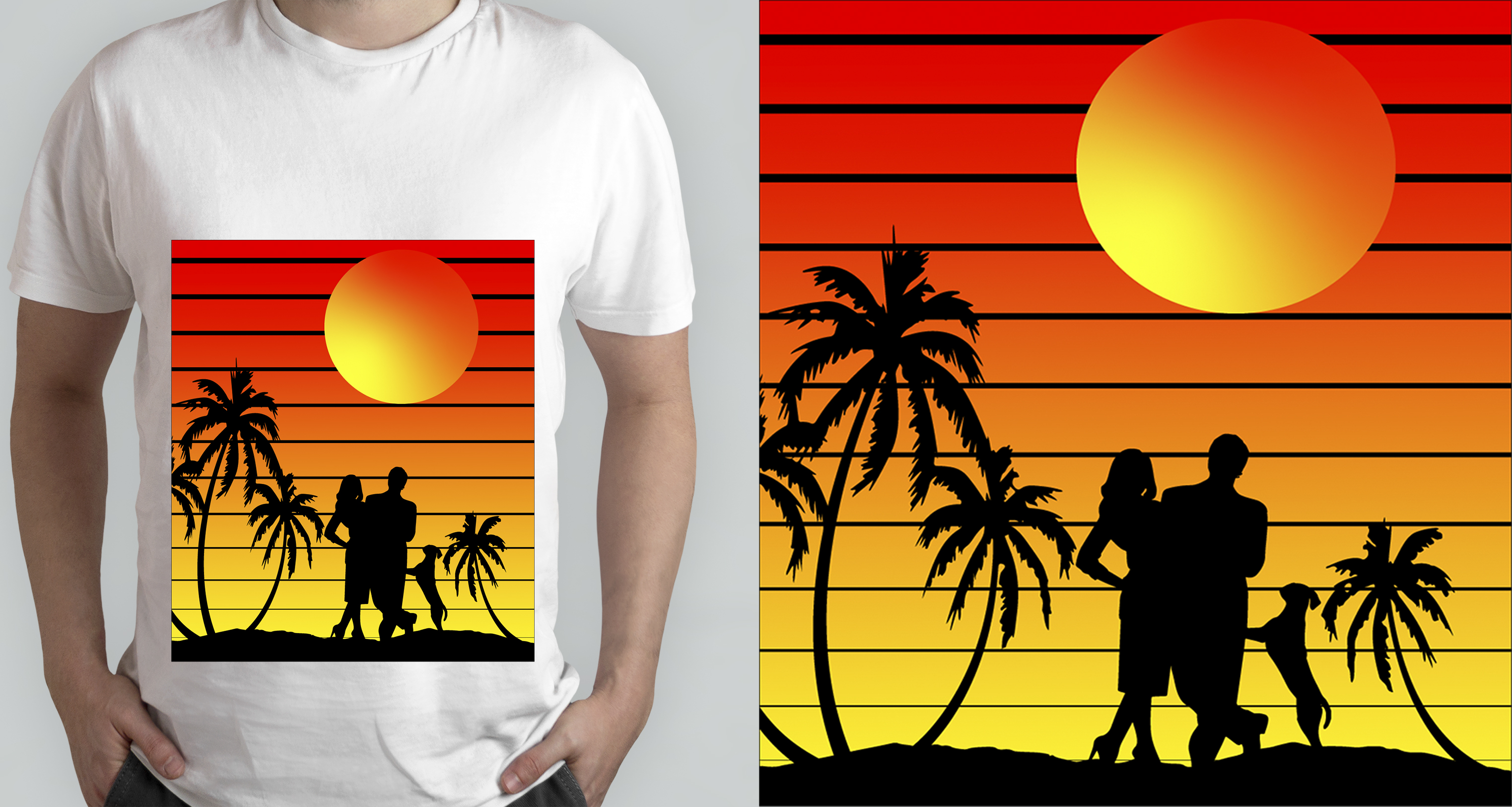 I will do trendy, stunning, and streetwear t shirts design