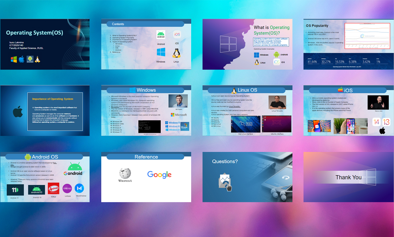 I will design professional modern powerpoint presentation for you