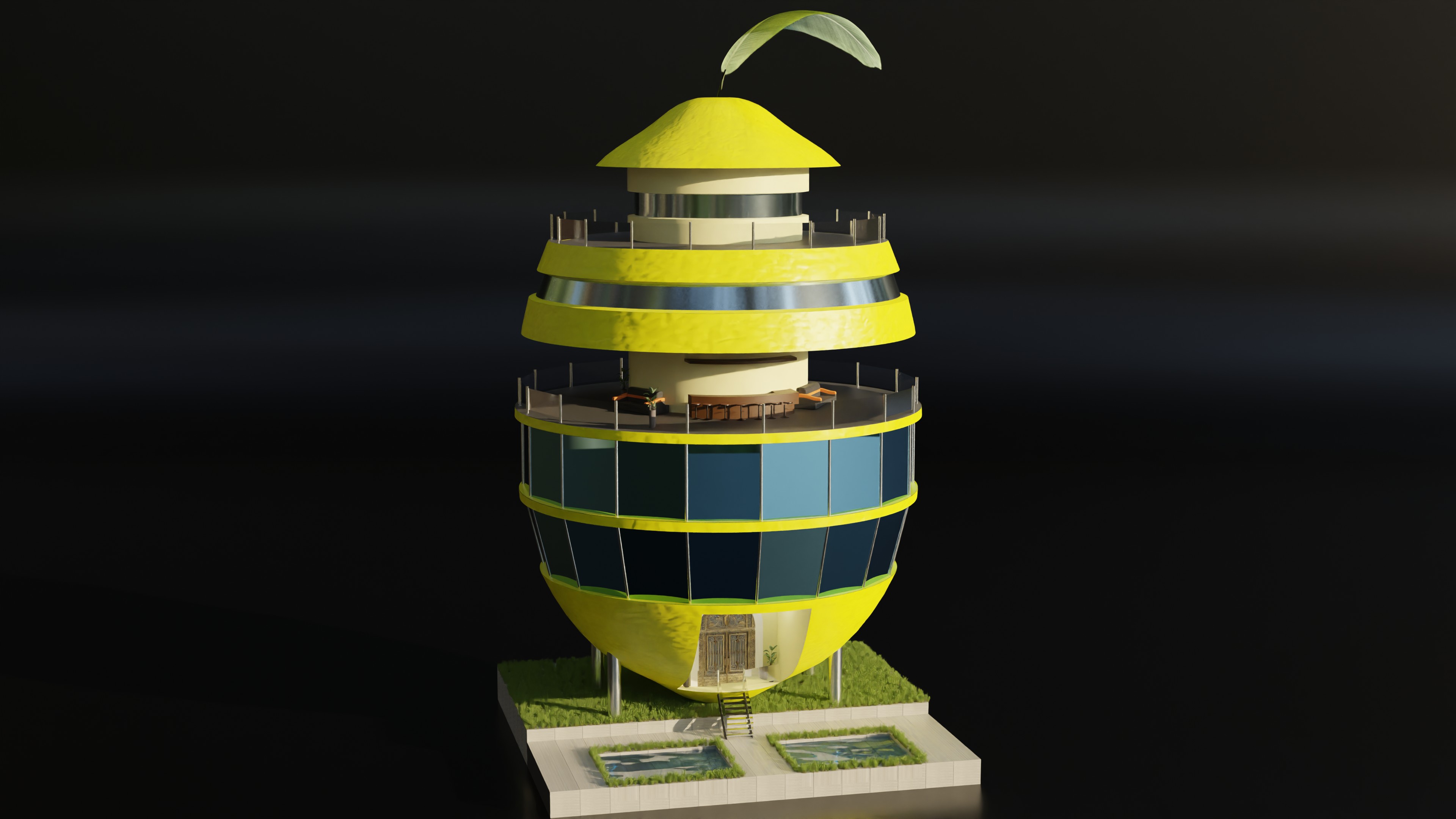 You will get a High Quality Photorealistic 3D rendering of your product or idea