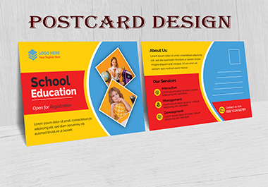 I will Design an Eye Catching Postcard