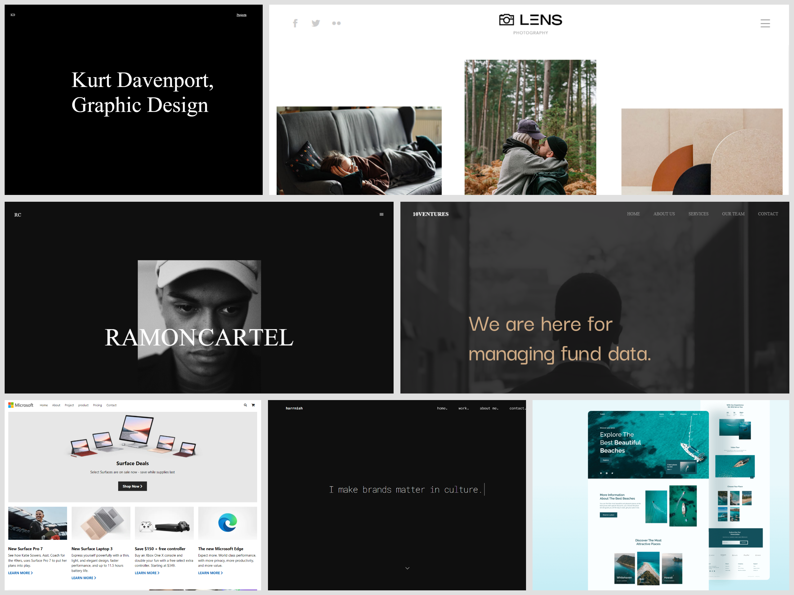 I will create classic and modern responsive portfolio website