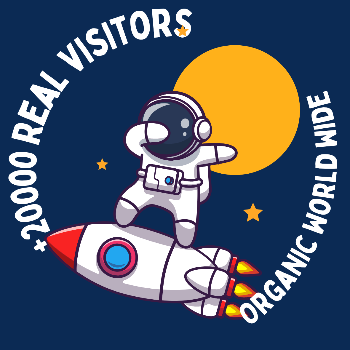 Get over 20,000 real organic human visitors for your ...