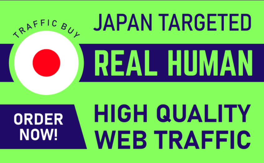 I will bring real 8K visitors targeted japan web traf...
