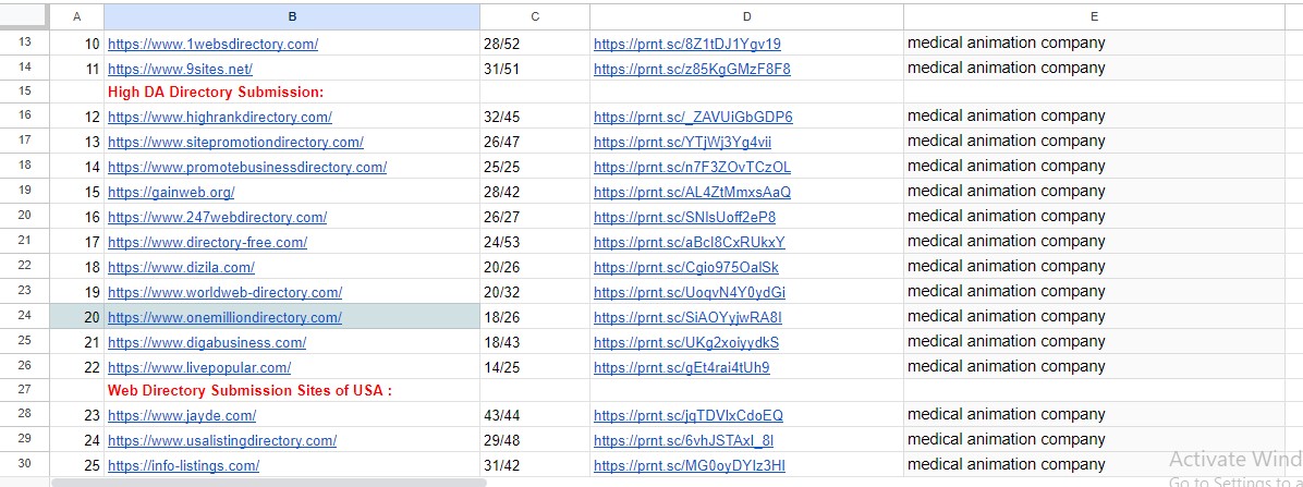 I will do high da 50 USA local citations and directory submission