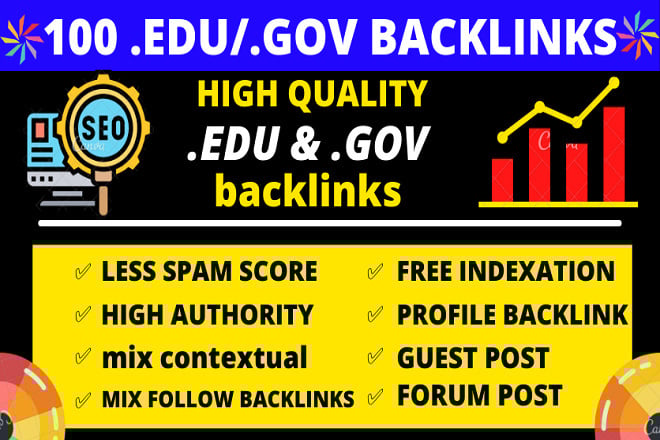 100 EDo/GDv Profile backlinks and Blog comments wit High TF Authority Backlinks