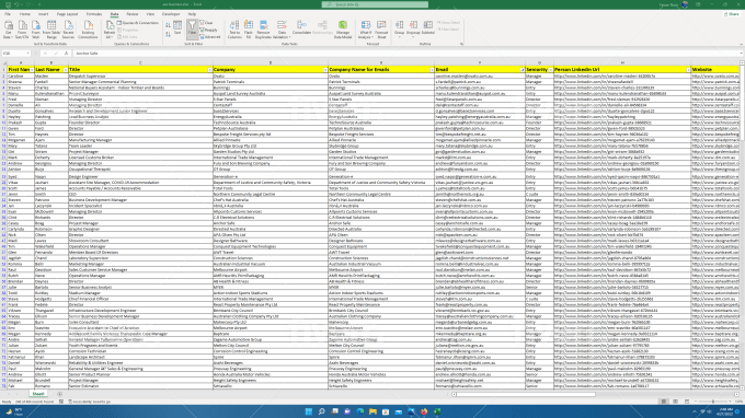 I will do excel data entry for web Research,data cleaning, data mining or find emails address