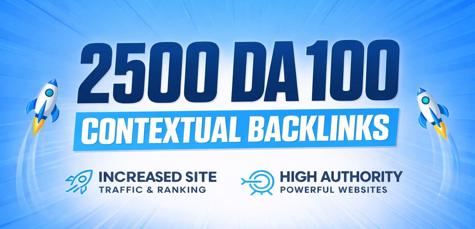 Google Ranking With - Powerfull 2500 SEO Backlinks Package With Faster Google Ranking 