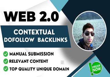 Create manually high-quality 10 web2.0 backlinks for link building