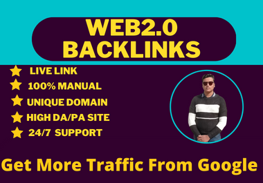 I will do 20 best web2.0 backinks