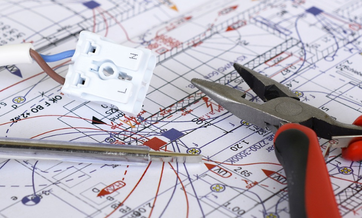 I will draw your electrical and plumbing plan for your house
