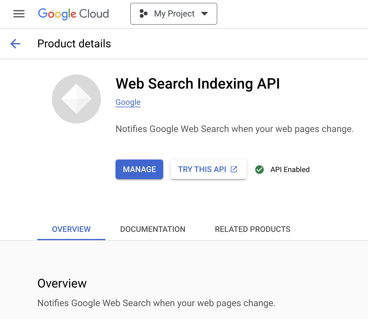 Install google indexing API and set cronjob on your hosting