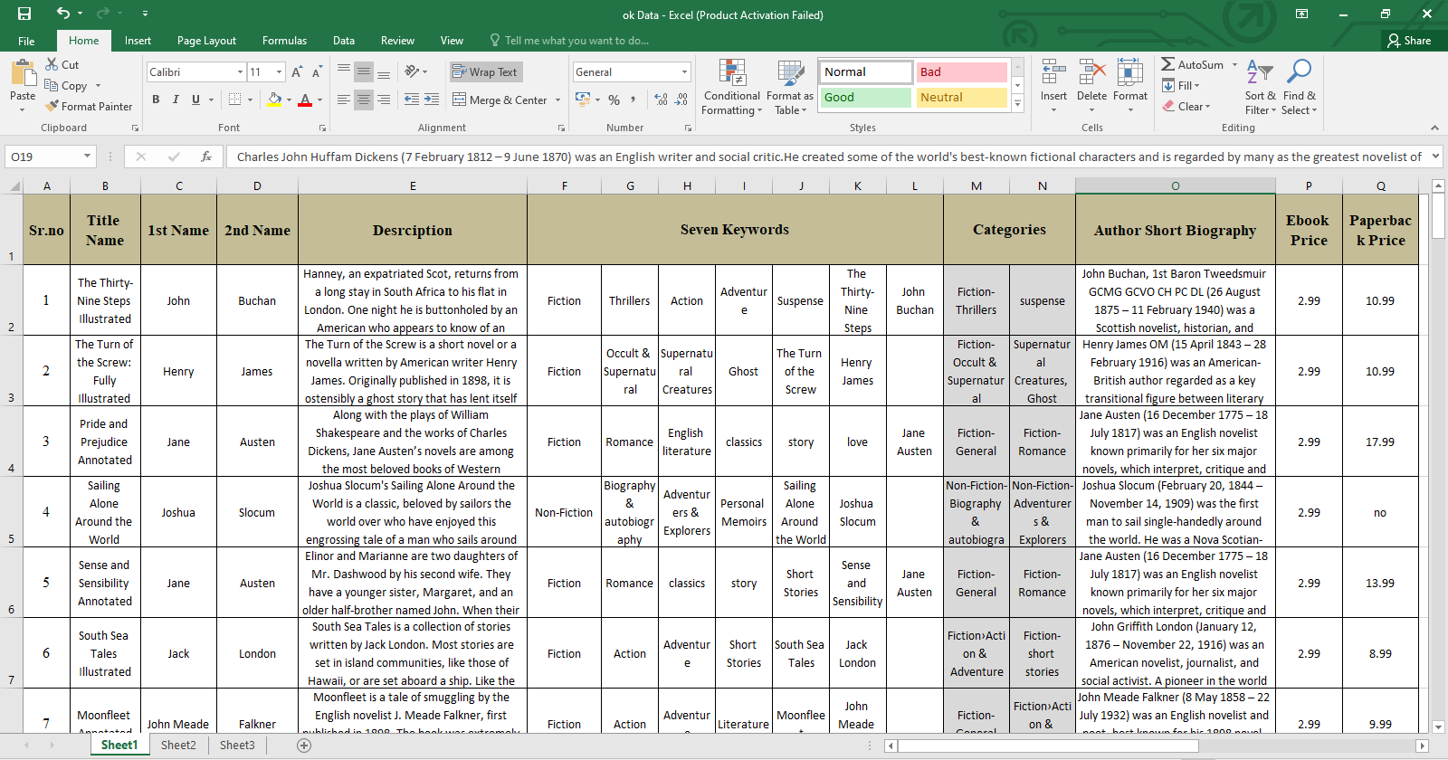 I will do data entry, web scraping, copy paste and excel data entry