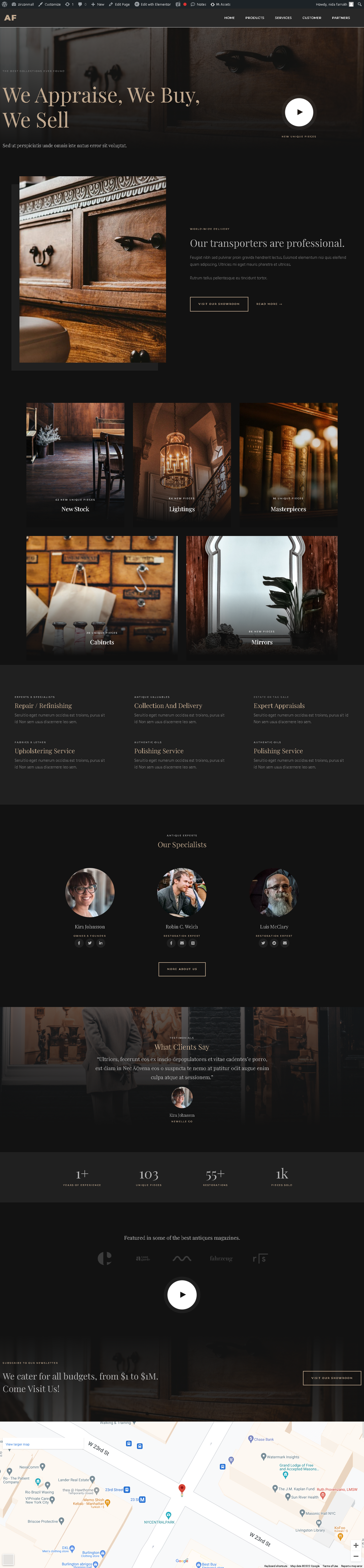 I'll create a fully functional WordPress website, complete with setup