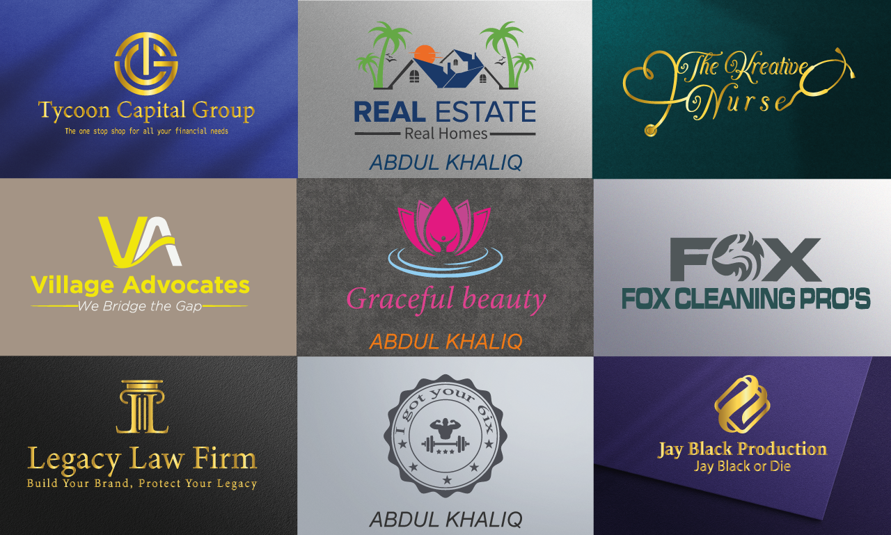 I will design modern minimalist luxury real estate business logos