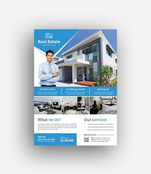 Design flyer, brochure, banner and poster for your business or event 