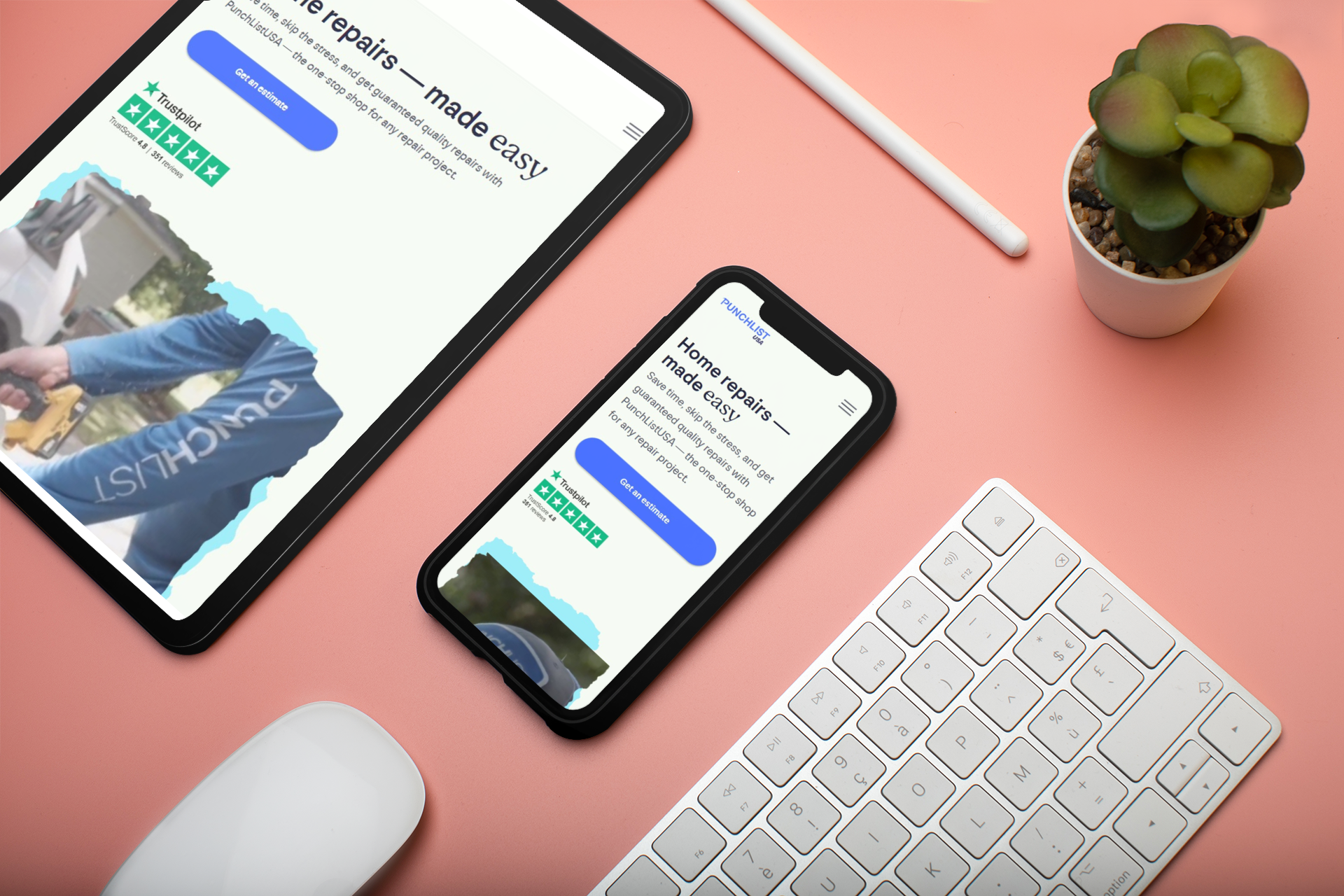 I Will design macbook iphone laptop device screen mockups for website, image and video