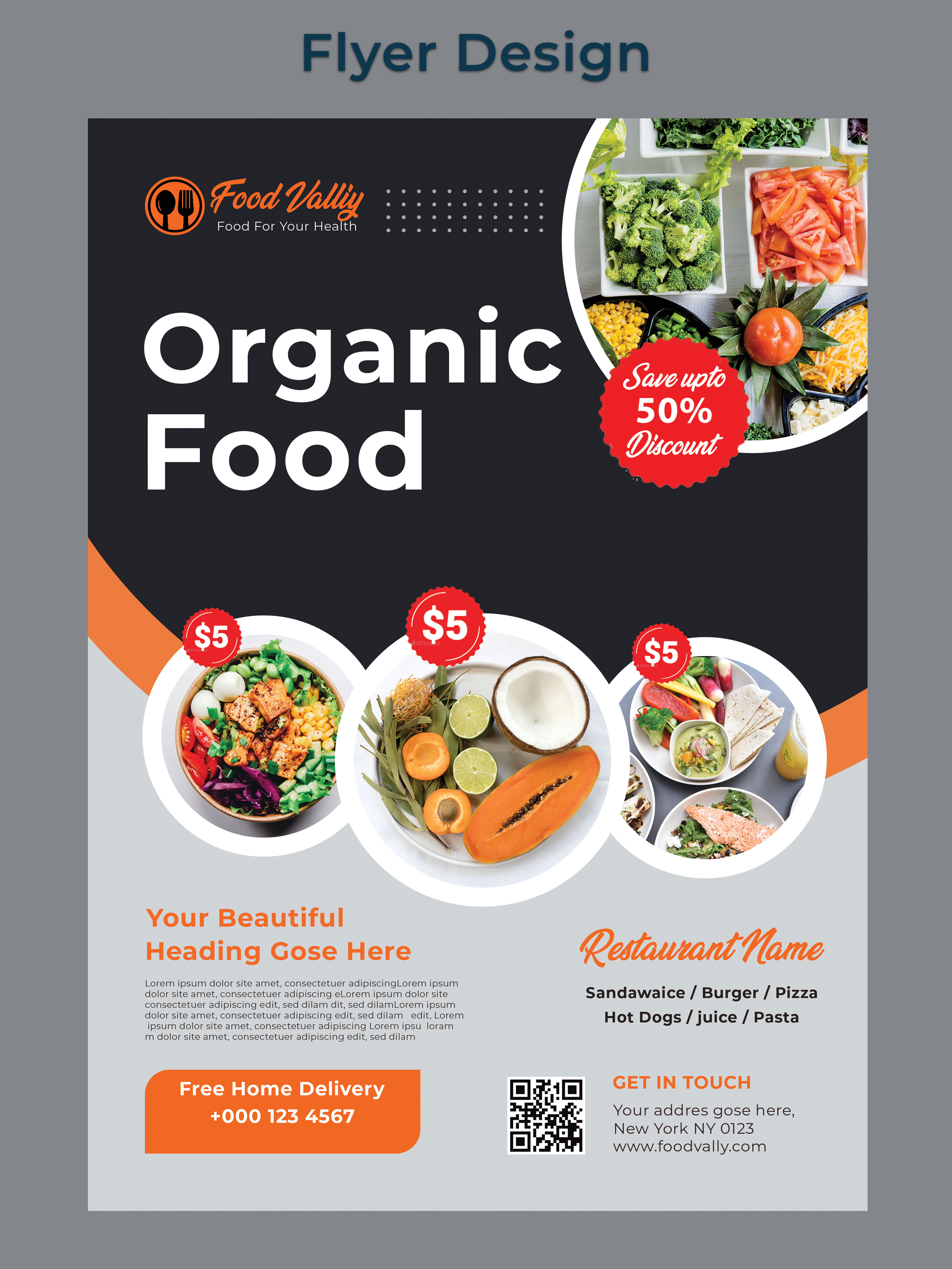 I will design business flyer in 8 hours