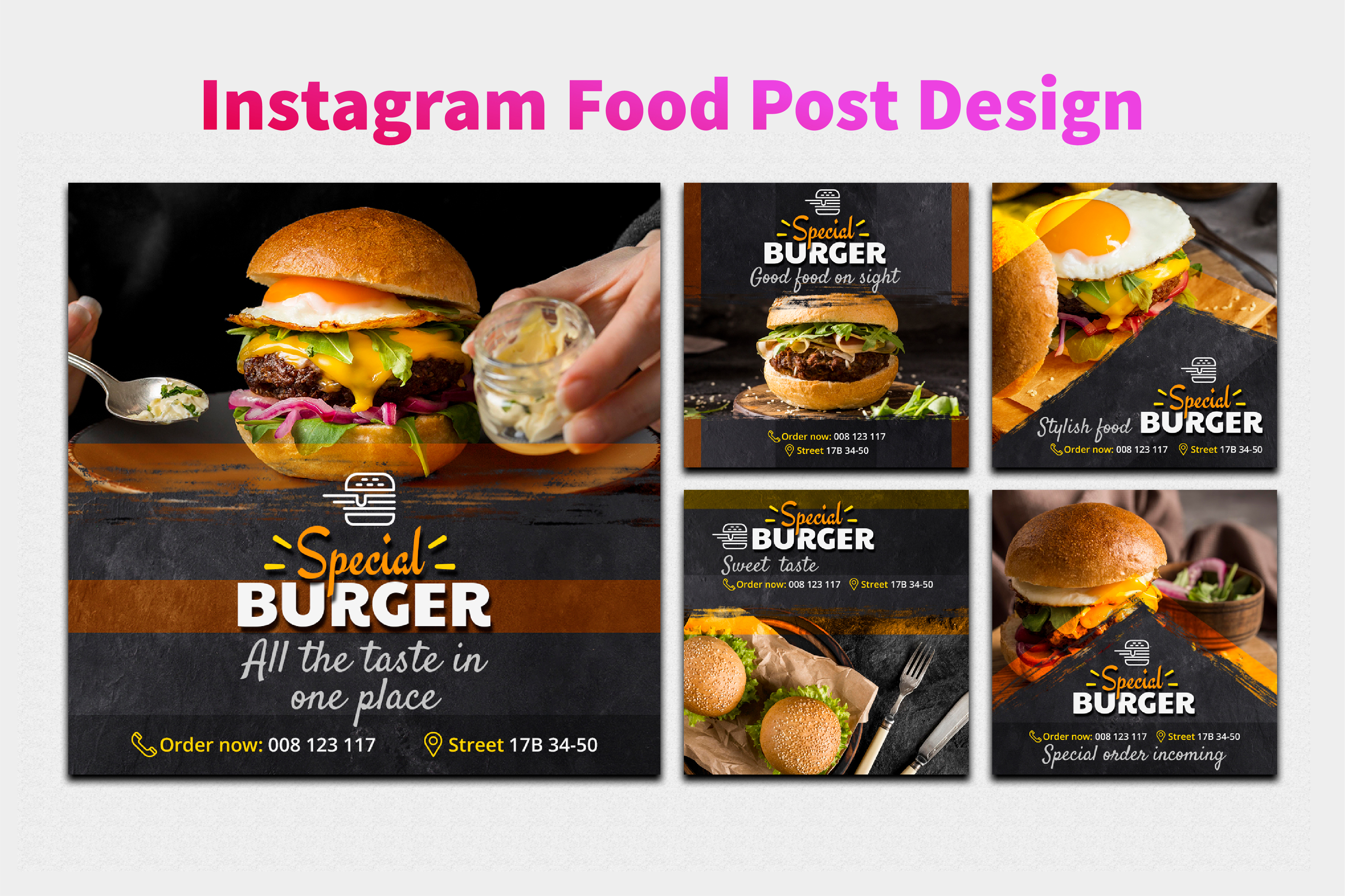 I will design instagram, facebook posts and banner ads