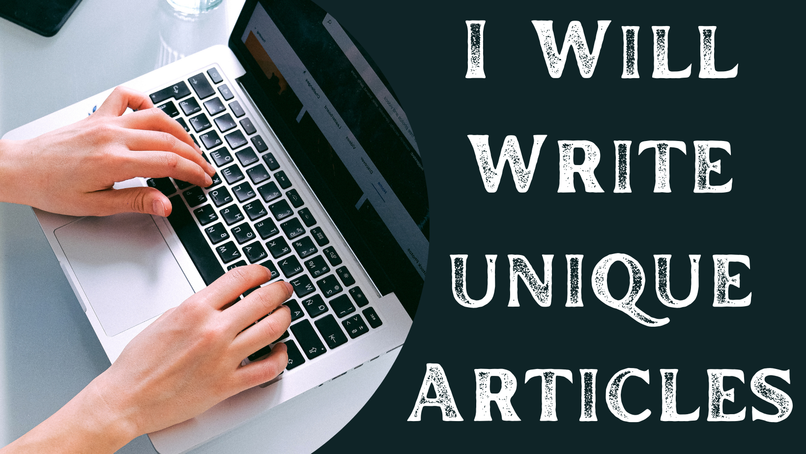I will write 100% unique articles for your websites.
