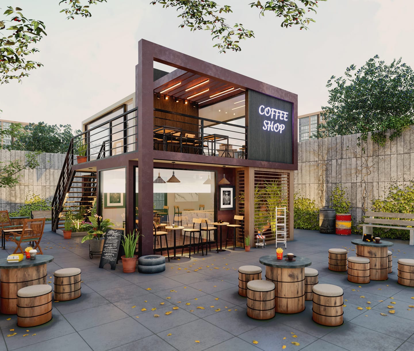 I will design exterior interior 3d modeling photorealistic render