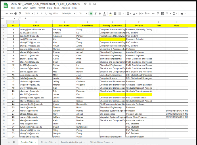 I will do scraping, typing, copy paste work