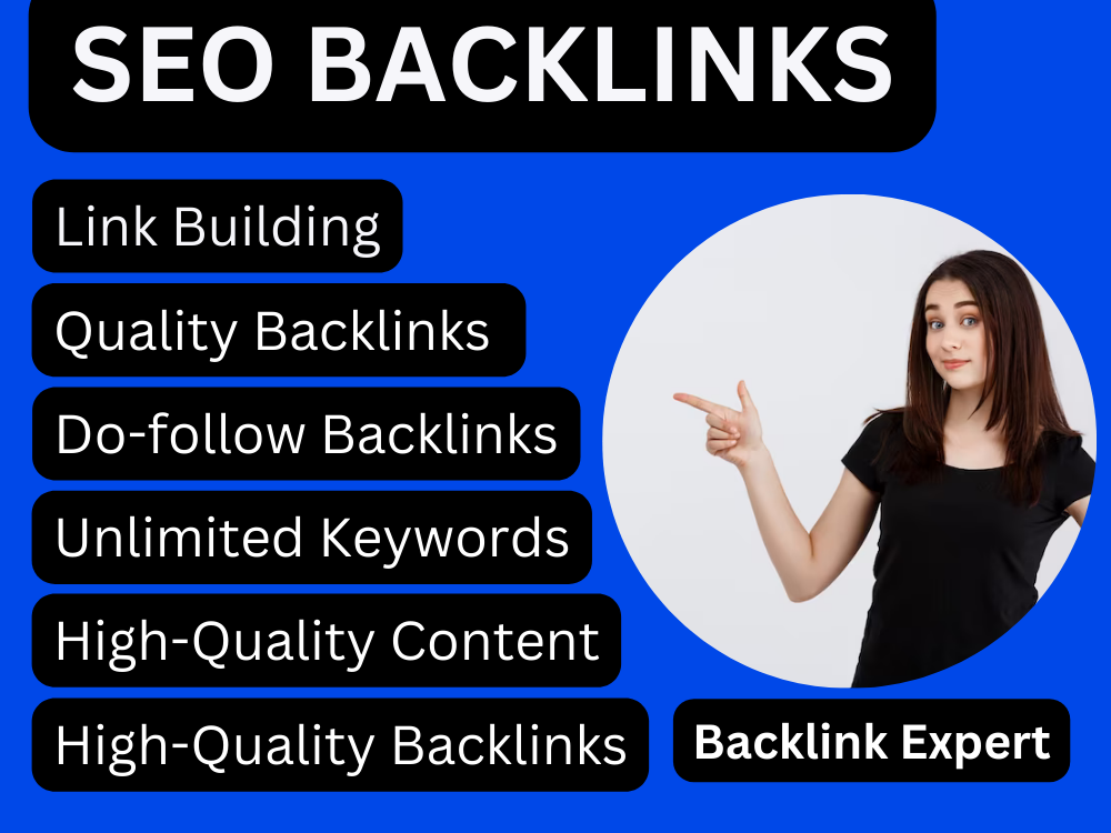 SEO Backlinks, Quality backlinks, backlinking SEO and backlink builder