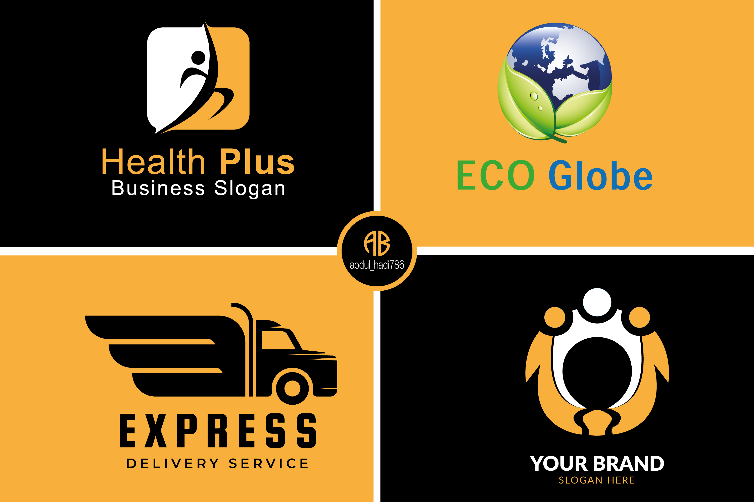 I will do creative unique versatile minimalist business logo design