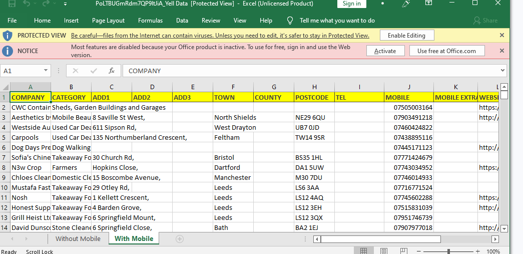 I will provide you verified B2B leads and data from any industry