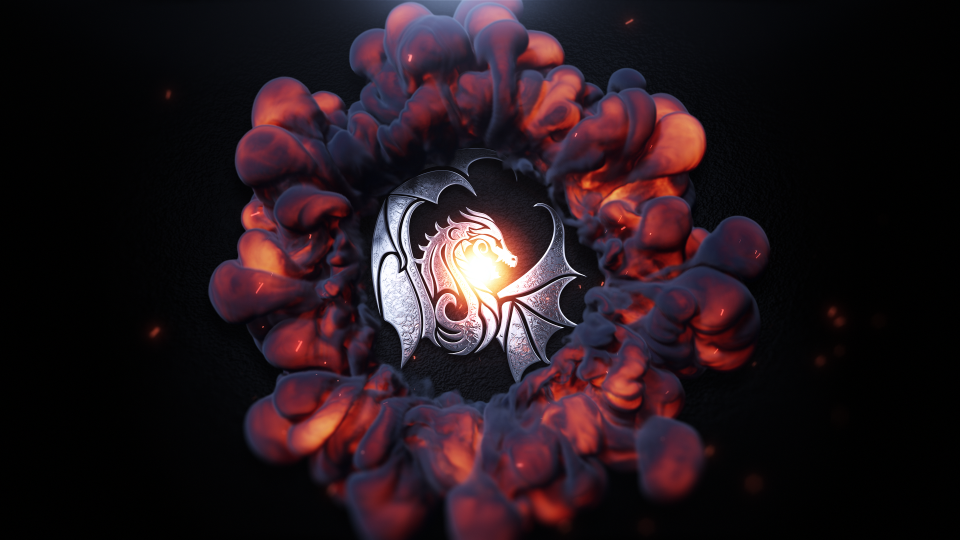 I will Create an Fire Explosion Smoke Epic Cinematic 3D Logo Animation Intro