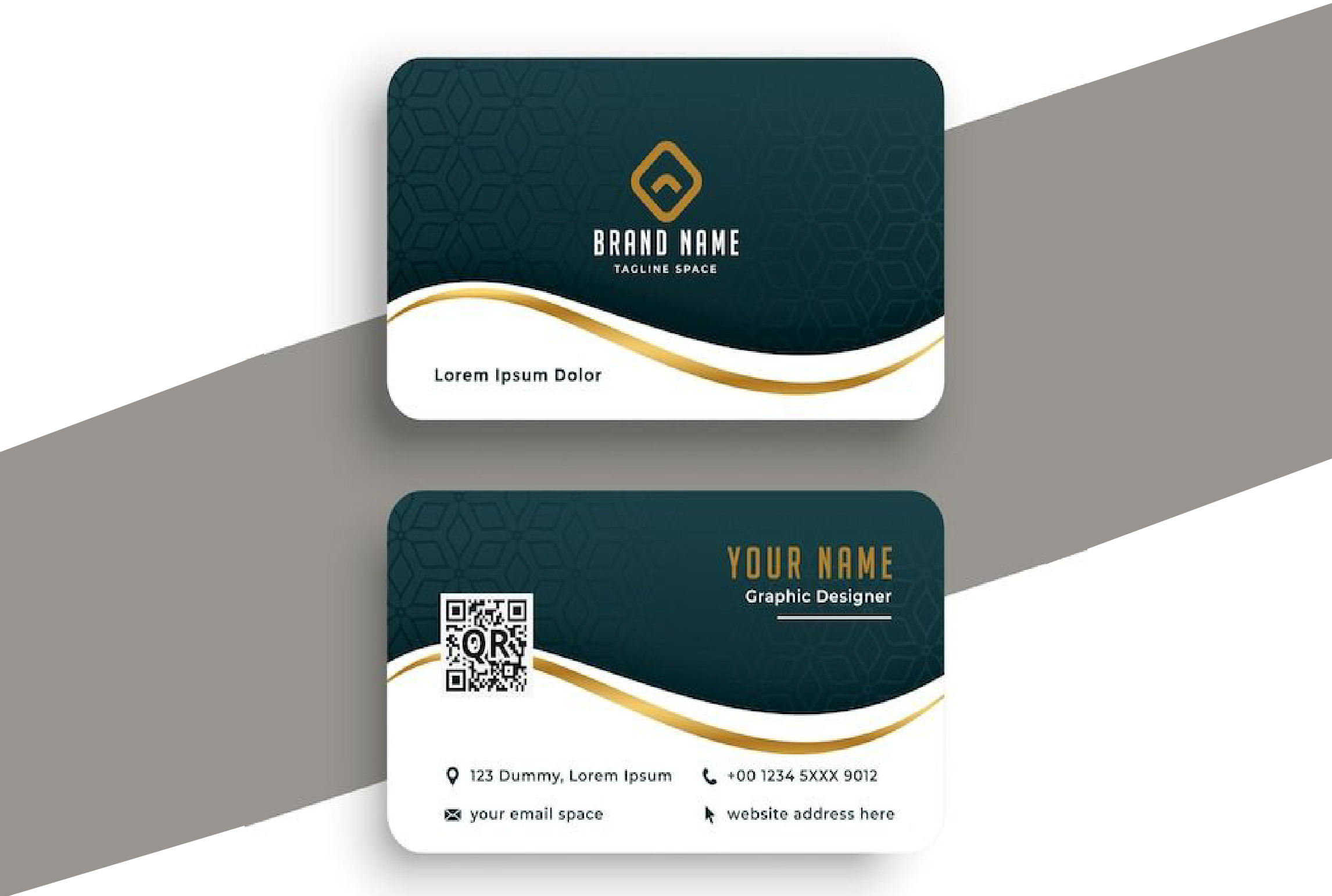 I will do creative, minimalist, luxury business card design for you