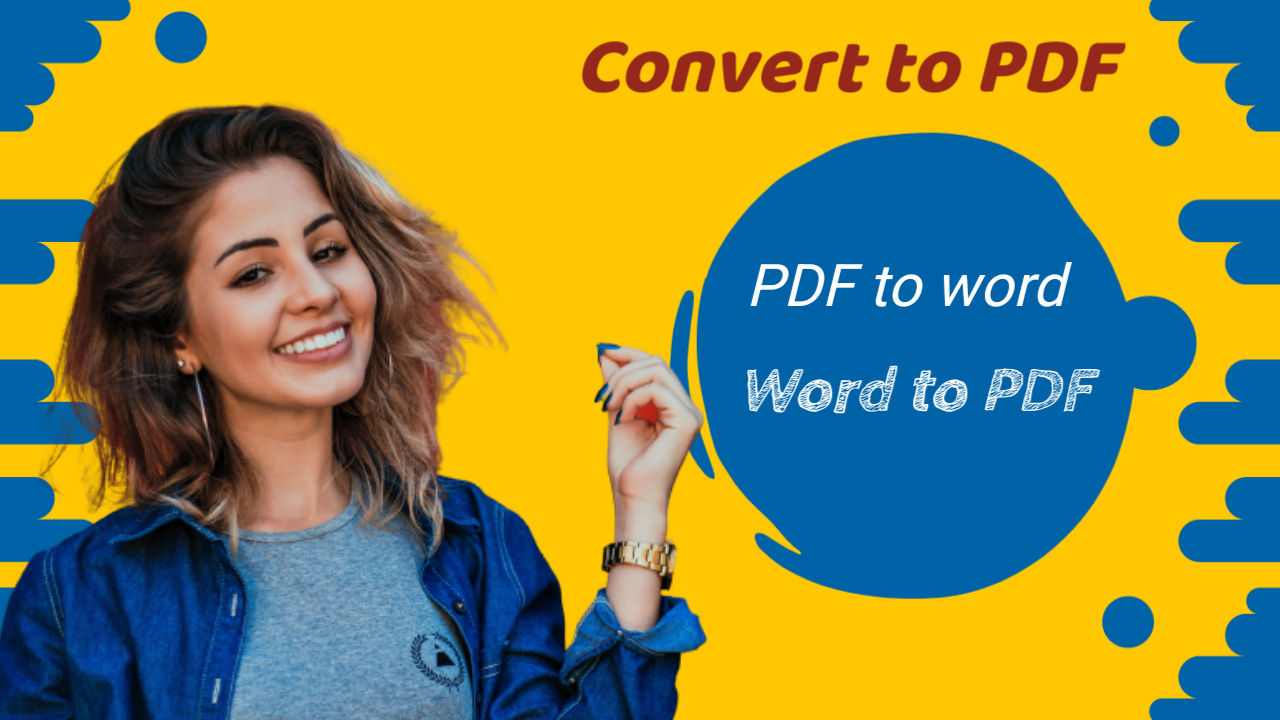 I will convert PDF to word or word to PDF and convert to excel power point