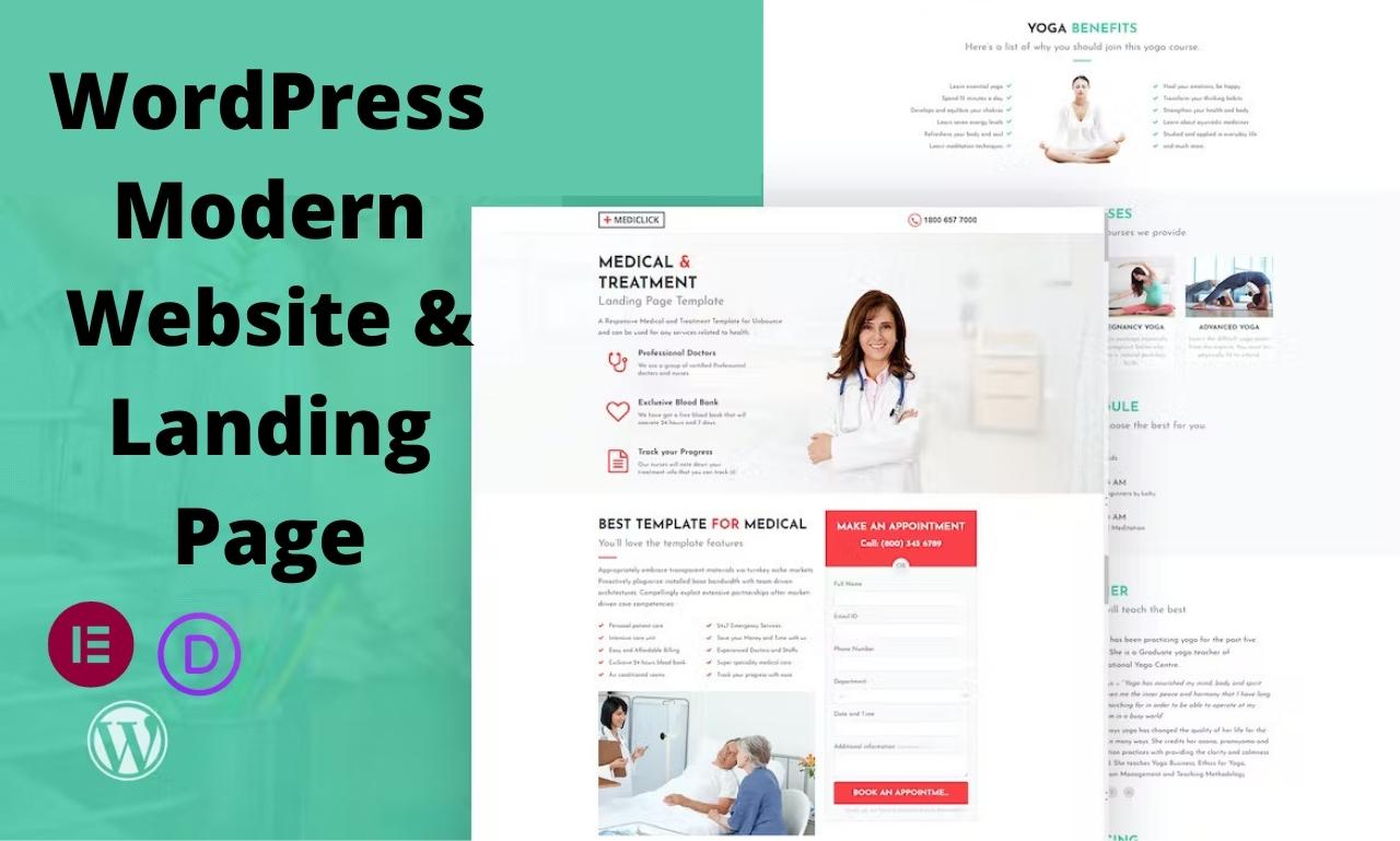 I will build modern and responsive any type of WordPress Website
