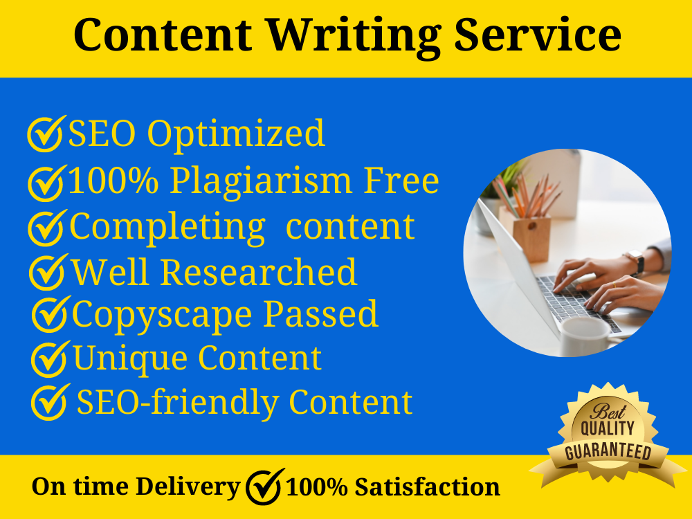 I will write SEO blog posts for your website
