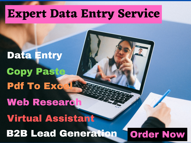 ﻿I will do fastest data entry, virtual assistant, web research, copy paste and typing