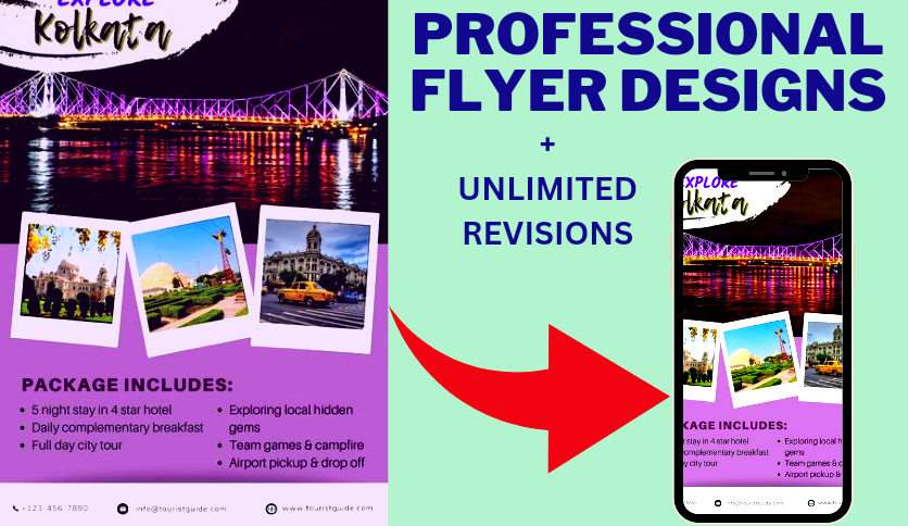 I will create an amazing flyer of resturant and food flyer