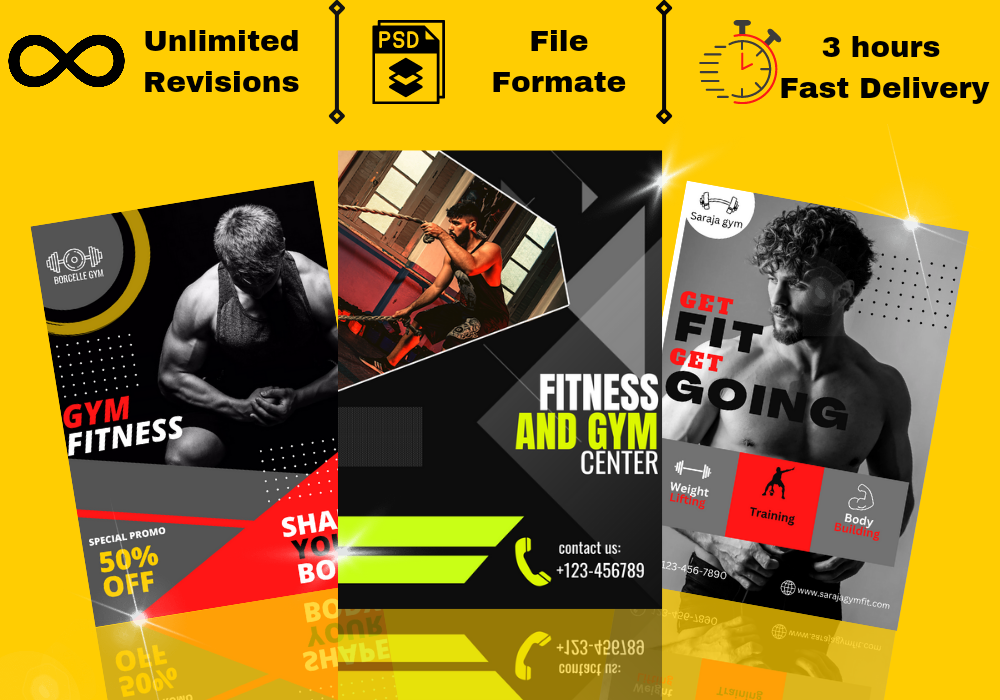 I will create an amazing flyer of resturant and food flyer